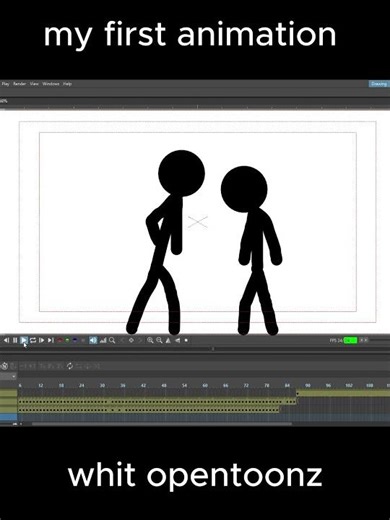 my first (and last) animation whit open toonz