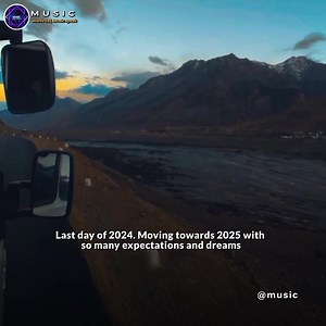 85K views · 2.1K reactions | Last day of 2024. Moving towards 2025 with so many expectations and dreams  | MUSIC | Facebook