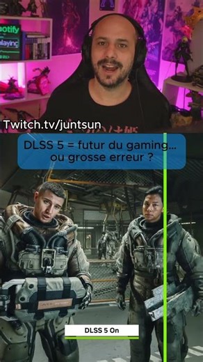 DLSS 5 = futur du gaming… ou grosse erreur ? 👇#dllss5 #nvidia #jeuxvideos #twitchfr