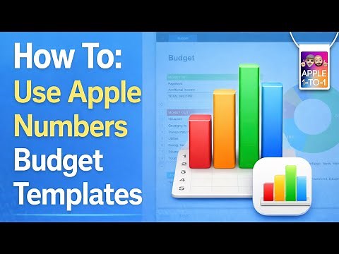 Use Apple Numbers Personal Budget Templates