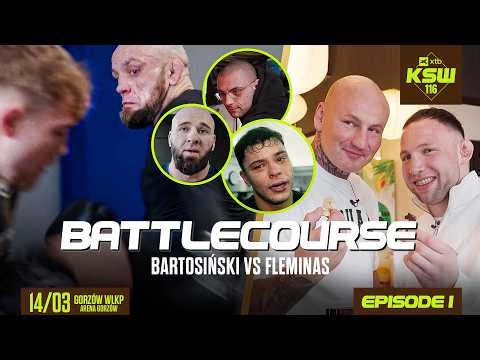 Bartos, Fleminas, Piwowarczyk, Zając, Kurek - KSW Battlecourse before XTB KSW 116 [EPISODE 1]