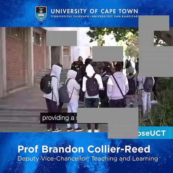 10K views · 141 reactions | [VIDEO] UCT Deputy Vice-Chancellor for...