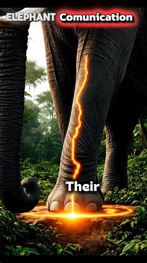 Elephant Comunication 🐘#animals #elephant