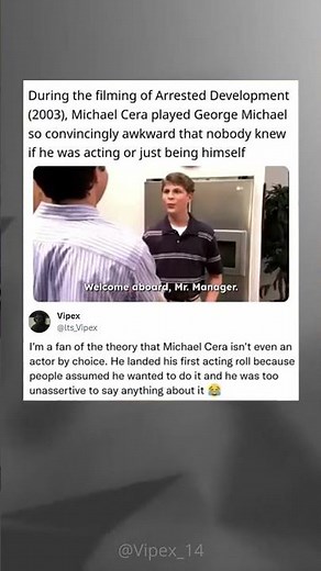 During the filming of Arrested Development (2003) Michael Cera played George Michael so convincingly