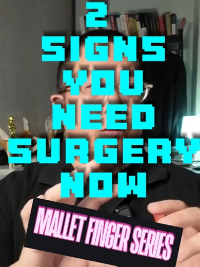 Understanding Mallet Finger: When Surgery is Necessary