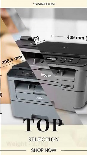 Brother DCP-L2520D Automatic Duplex Laser Printer with 30 Pages Per Minute Print Speed, Multifunc...