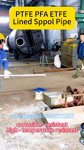 109K views · 203 reactions | Teflon PFA PTFE ETFE PP Lined Spool Pipe process, source manufacturer, full qualification, good quality, low price, global supply, support drawing customization ☎WhatsApp: 139 3277 1387 Web:www.htzylinedpipes.com ⓂE_mail:judy@htzylinedpipes.com #pipeline #PTFE #teflon #PFA #ETFE #anticorrosion #liningTeflon #flange #joint #fittings #Insulation #Reducer #pipefitting #Stainlesssteel | Hengtai Pipeline Group | Facebook