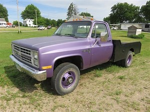 1988 Chevrolet Custom Deluxe 30 4x4 1 Ton Flatbed Truck | Transportation