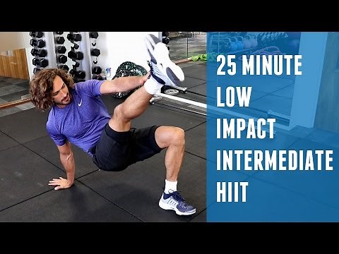 25 Minute Intermediate Low Impact HIIT | The Body Coach
