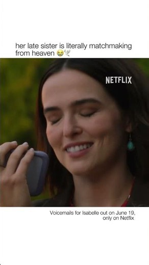 Zoey Deutch as Isabelle in Voicemails for Isabelle (2026). #movies #trailer