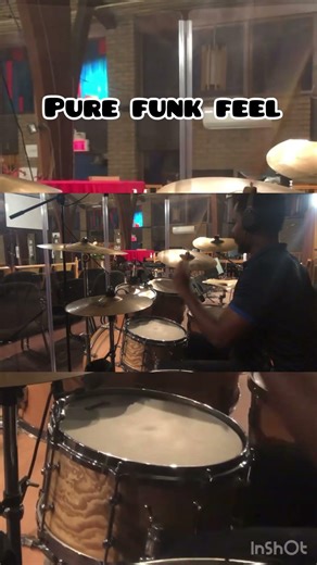 Throwback funk drum solo 🥁🔥 #DrumJam #Funk #Throwback #Drums #groove