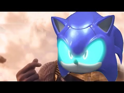 Sonic Astronaut in the Ocean (Sonic The Hedgehog Movie Masked Wolf Parody)
