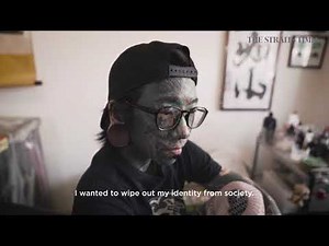 Facing the world with a full-face tattoo