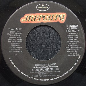 Con Funk Shun - Burnin' Love / Candy