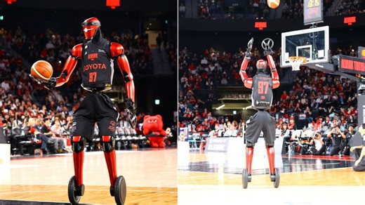 Toyota’s CUE7 Robot Uses Basketball to Train for Manufacturing