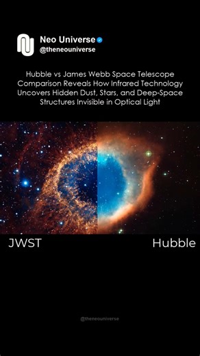 James Webb Telescope vs Hubble Telescope