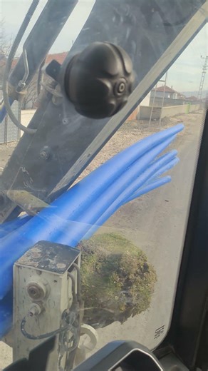 140 Mm Temiz Su Borusu Beko Loder İle Taşıma Çalışması #kepçevideoları #kepçe