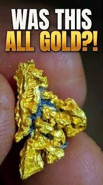 I Cannot Believe What Acid Did to This ULTRA RARE Specimen! #gold #goldmining #naturalgold