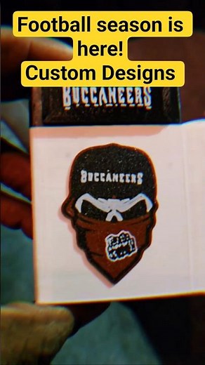 Creating custom designs for football season 🏈🎨 #Football #Designs #Season