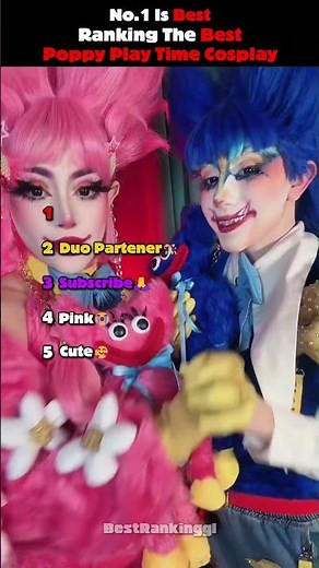 Ranking Poppy Playtime Cosplays #poppyplaytime #cosplay