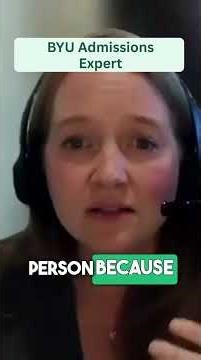 BYU admissions coach reveals the #1 mistake killing your application