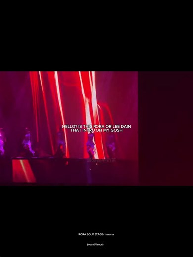 BabyMonster Havana Solo Performance — CHOOM World Tour Seoul