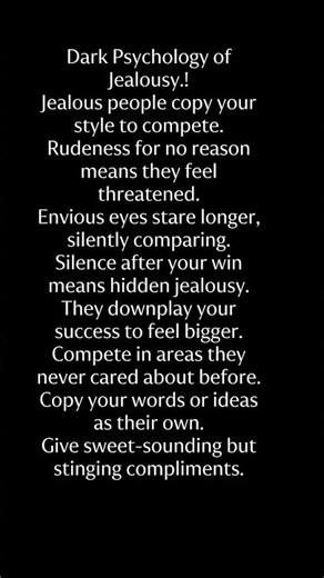 Dark Psychology of Jealousy | The Hidden Truth Behind Envy and Human Behavior