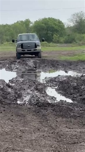 That flutter🤤 #muddy #60powerstroke #kingranch | 6.0 powerstroke
