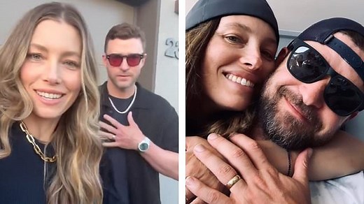 Jessica Biel makes the rare move of sharing sexy photos