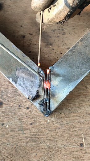 2.4M views · 22K reactions | welder's secret tricks for welding frame corners on angle iron | Welderman | Facebook
