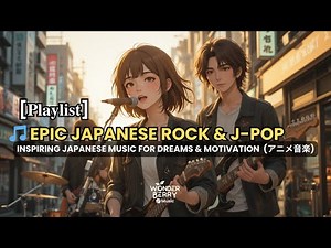 [𝐏𝐥𝐚𝐲𝐥𝐢𝐬𝐭] 🎵 Epic Japanese Rock & J-Pop – Anime Soundtrack Vibes 🎌 | AI Music Mix