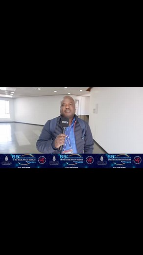 [WATCH NOW] 🎥 The new SAIP President, Prof. Eric Maluta, shares an update from the SAIP 2025 Conference on a groundbreaking meeting about collaboration within SADC through physics. He highlights how physics has the power to transform the economies of Southern African nations — with collaboration spanning across 28 countries. | South African Institute of Physics