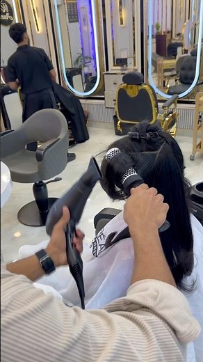 How to do Blow Dry after haircut 💇‍♀️ #mjnailsart #hairtime #coolhair #funhair #hothair #lovelyhair