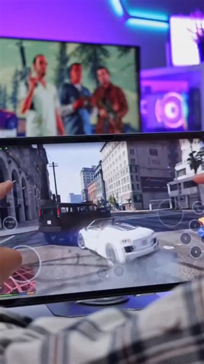 drazoplay on Instagram: "GTA 5… on MOBILE?! 🤯📱 Open-world chaos, smooth movement, and insane vibes — right from your phone 🔥 Android & iOS gamers, don’t blink 😮‍💨 #GTA5Mobile #GTAMobile #MobileGaming #GTAVibes #ReelsViral USAtrending openworldgames androidgames iosgames explorepage"