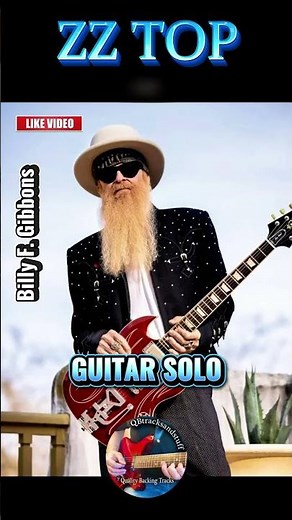 🎸ZZ TOP Rough Boy *GUITAR SOLO*🔥 #shortvideo