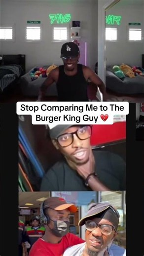i'm not the burger king guy..💔😭