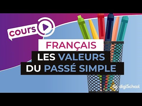 Cours de français sur les valeurs du passé simple