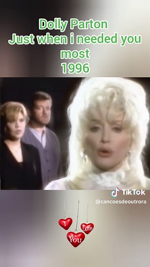Dolly Parton - Just when i needed you most 1996. #JustWhenINeededYouMost #RandyVanWarmer #ClassicBallad #EmotionalSong #HeartbreakAnthem #TimelessMusic #1970sMusic #LoveandLoss #MusicMemories #SoulfulMelodies #LyricallyBeautiful #NostalgicTunes #LoveGoneWrong #SongOfHope #RelatableLyrics #MelancholyMood #HitsOfThePast #SentimentalJourney #MusicHeals #dollyparton #tiktok