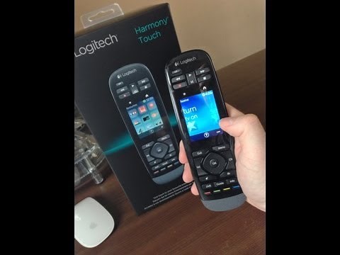 Logitech Harmony Touch Review Universal Remote Control