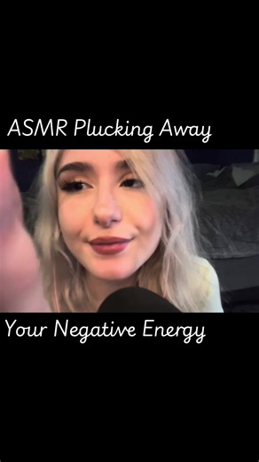 Asmr Plucking Your Negative Energy & Positive Affirmations ( @FleurASMRr ) #energy #asmr #foryoupage #asmrsounds #asmrvideo
