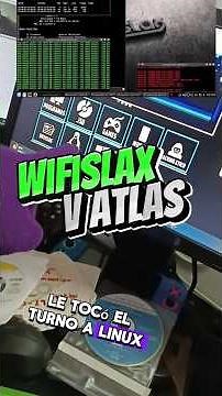 Wi-fi slax versión atlas 64.1.1 con sus herramientas wifislax