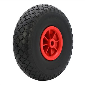 [Hot Item] 10inch 3.00-4 Tubeless Wheels PU Foam Wheel Flat-Free Puncture-Proof Wheelbarrow Tyre Wheel