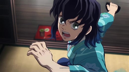 InoAoi Moments in Demon Slayer