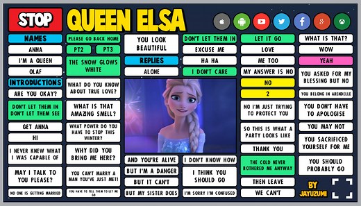 ELSA SOUNDBOARD - FROZEN