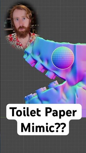 20 minute crafts, but I make a mimic instead 🤷‍♂️ #dnd #3dprinting #blender #deckofdmthings