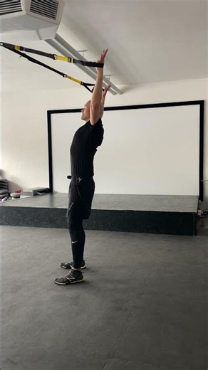 TRX Overhead Press | Shoulder & Back