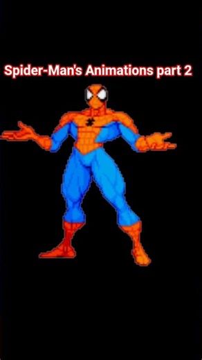 Spider-Man's Animations (from Marvel vs Capcom part 2) #spiderman #marvel