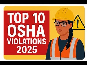 Top 10 OSHA Violations 2025: What Every Workplace Must Fix