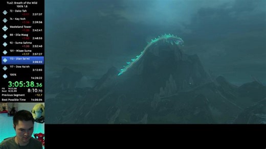 BotW 100% Speedrun for 14:20 Day 1/2!