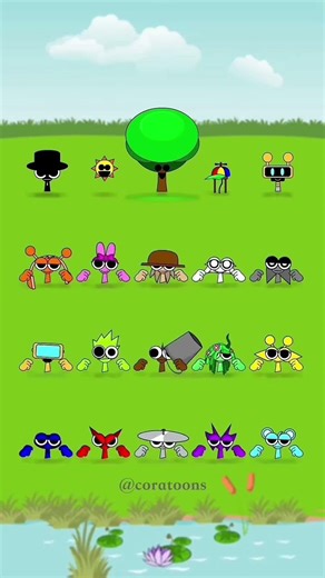 Distraction Dance Animation with Small Sprunki#dancechallenge #distractiondance #danceanime